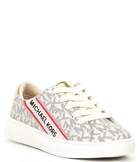 michael kors jem slade|Michael Kors Girls' Jem Slade Logo Print Sneakers .